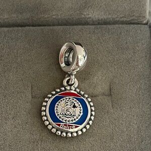 Pandora Belize Flag Charm